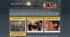 Desktop Screenshot of manifestgold.com