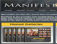 Tablet Screenshot of manifestgold.com